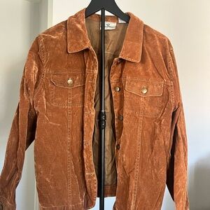 Erin London Tan Velvet Jacket